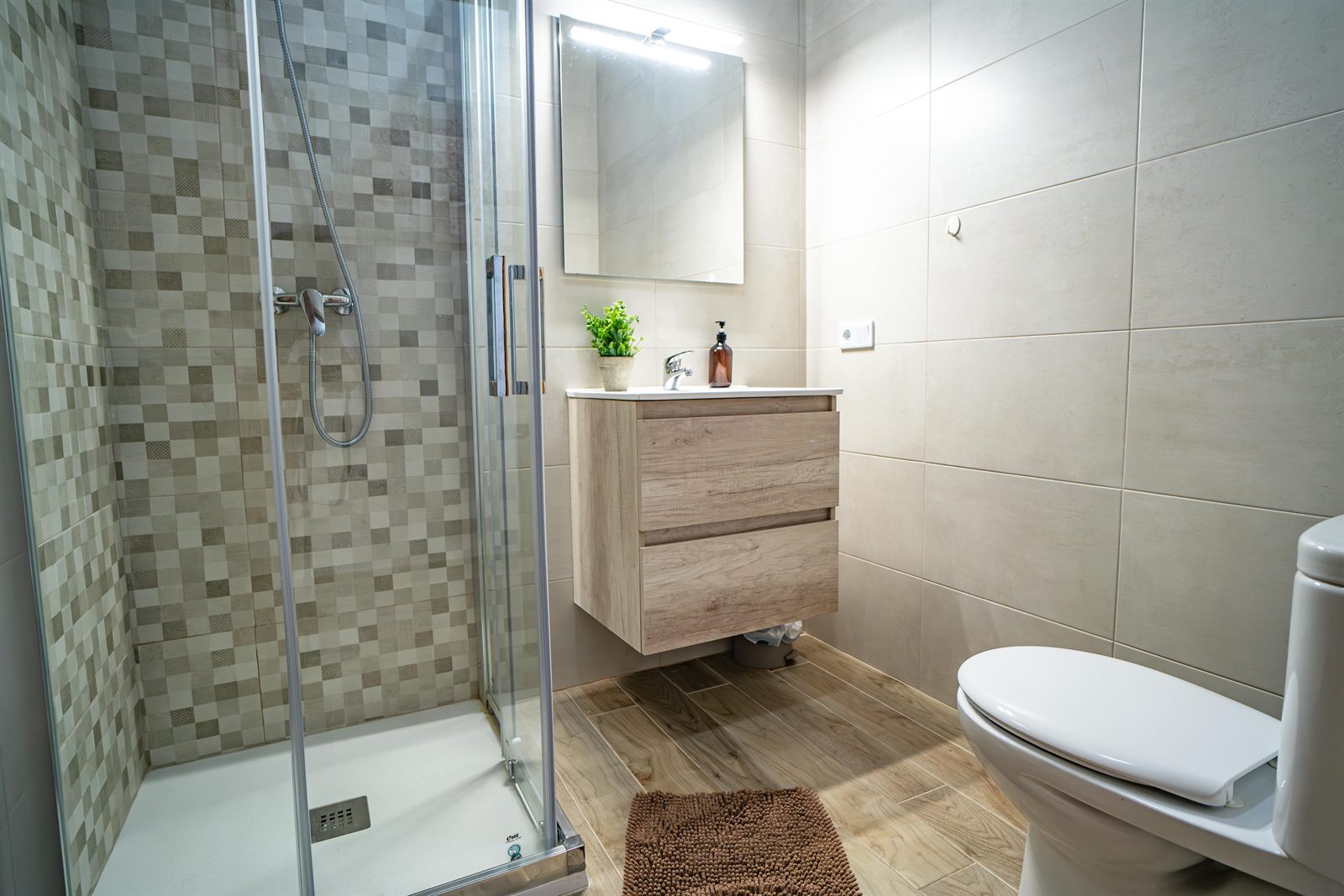 Baño con ducha